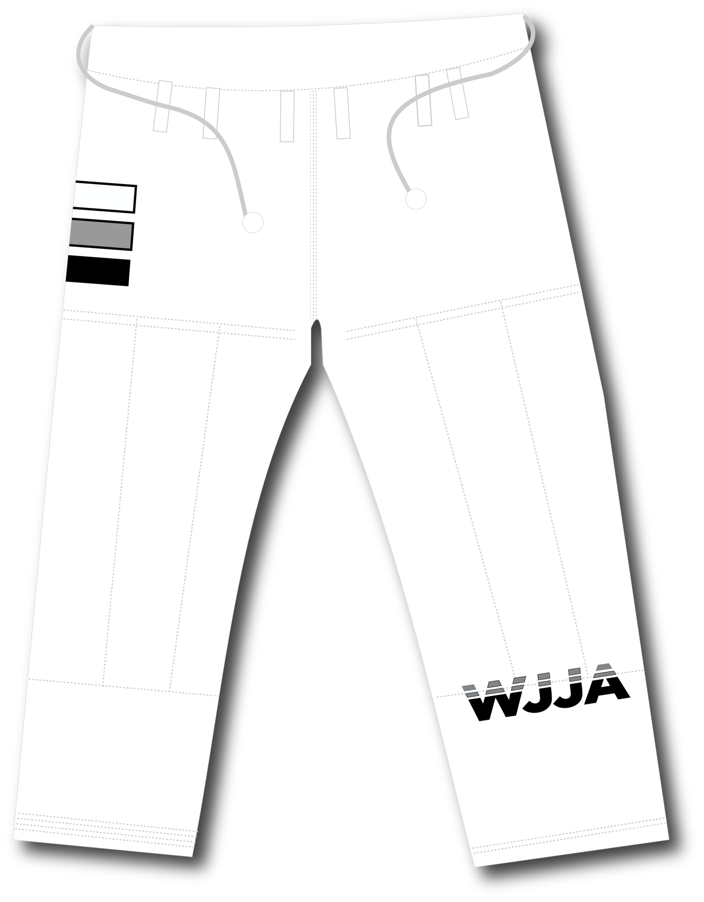 WJJA Adult Gi - White